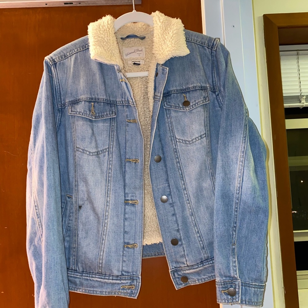 Universal Thread Denim Fleece Lined Jacket